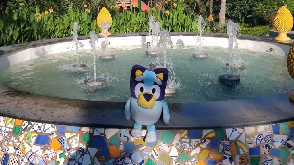 Bluey è in Villa Italia